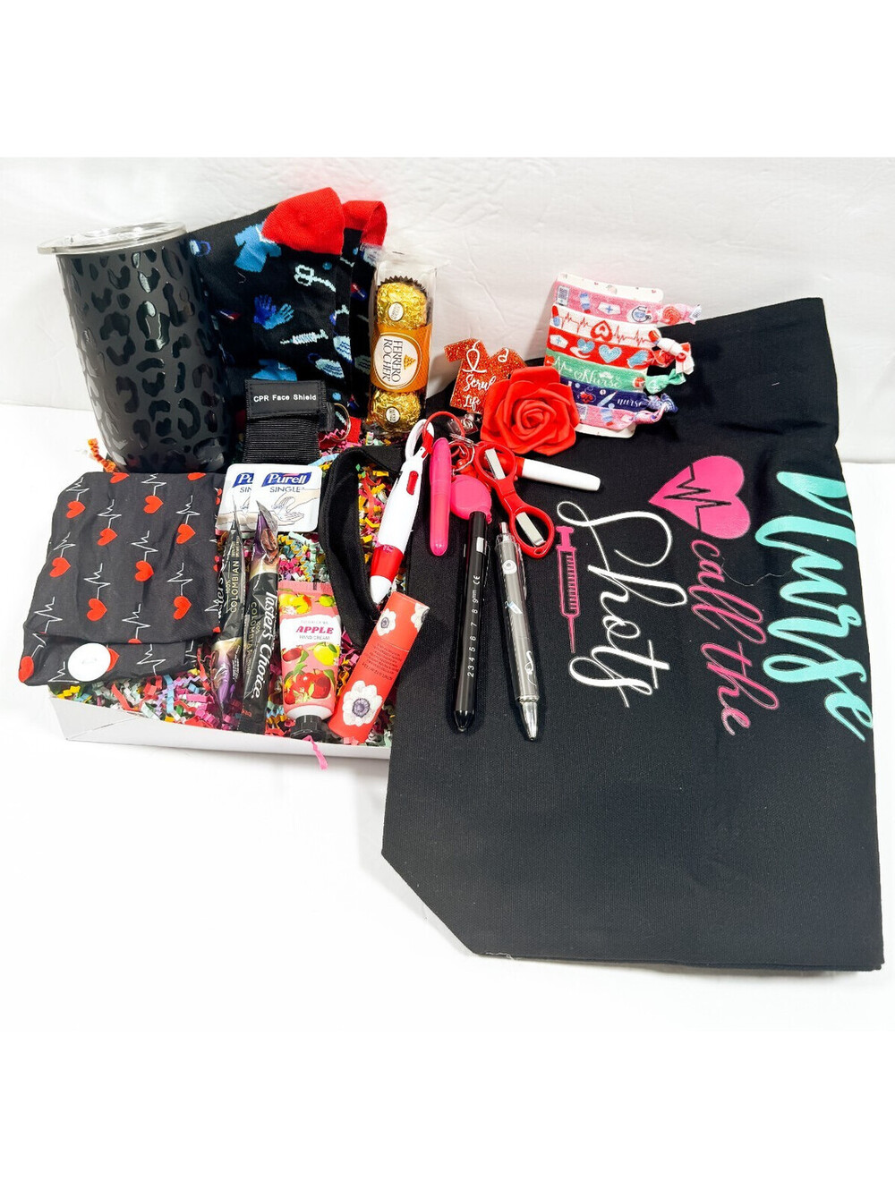 Nurses Gift Box with Personalized Nurse-Themed Accessories